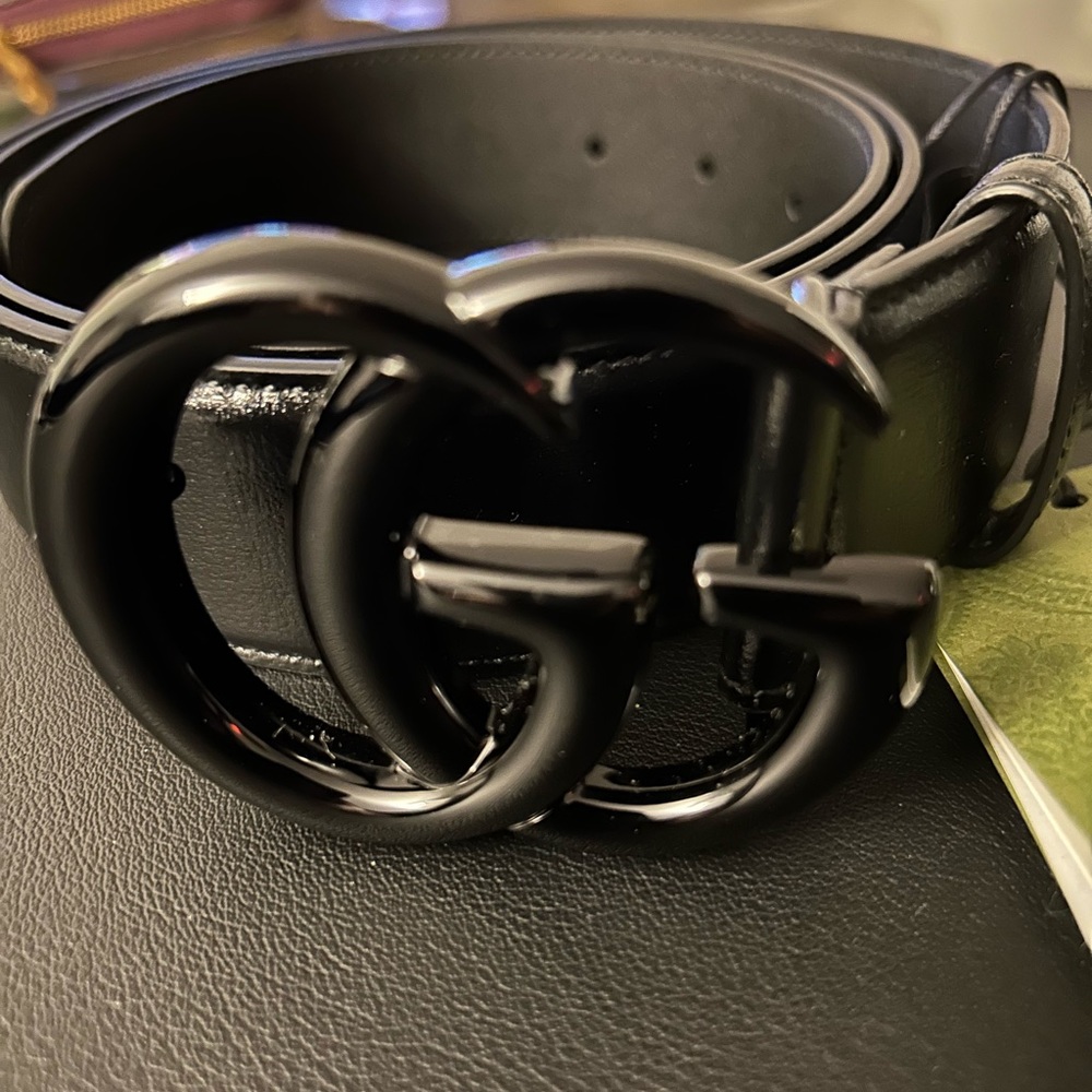 Gucci GG Marmont Leather Belt